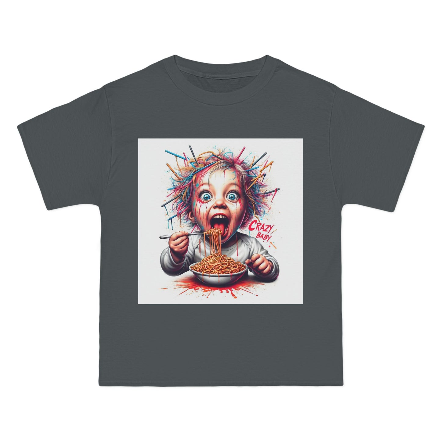 Crazy Baby Eating Sketti T-Shirt