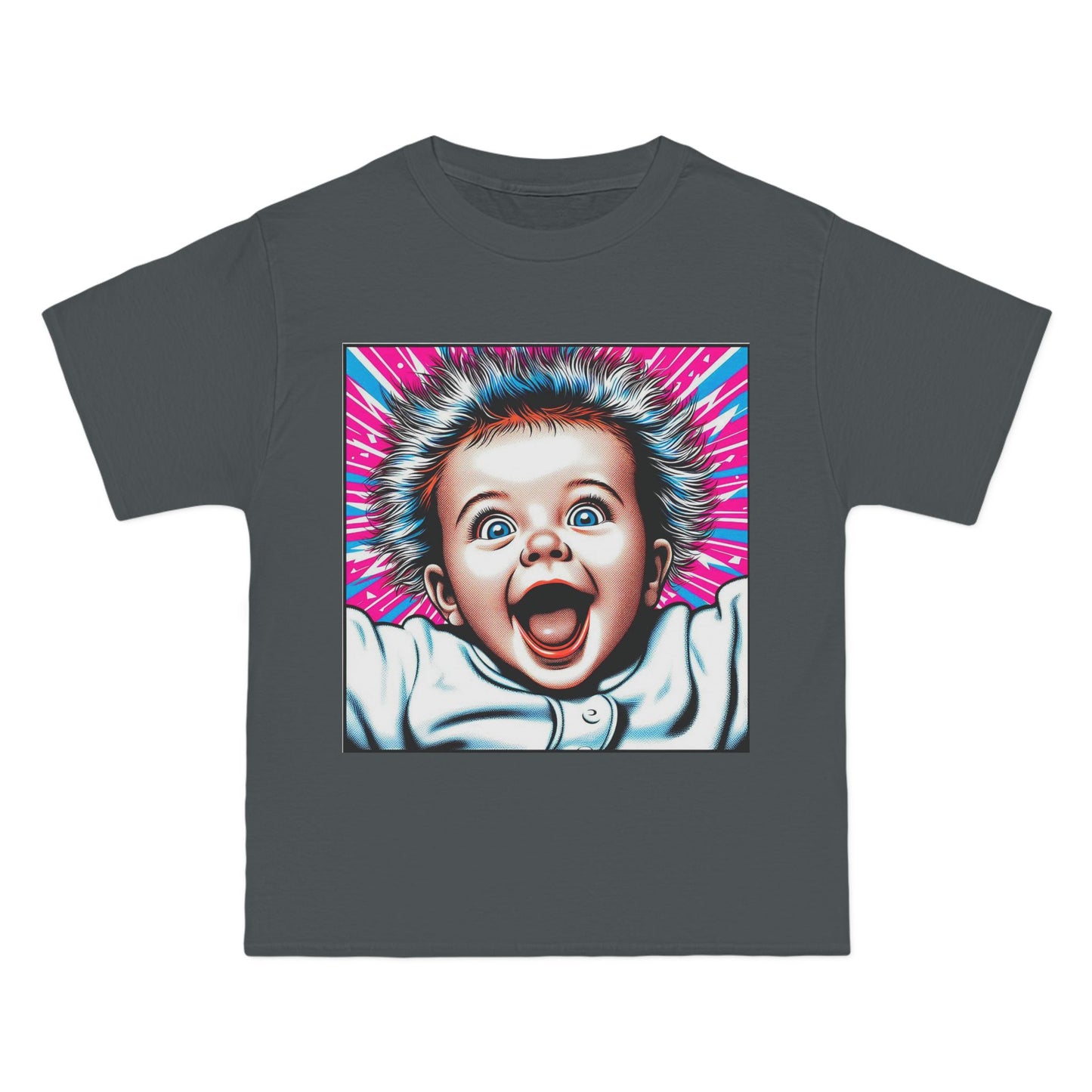 Crazy Baby T-Shirt — Playful Retro Baby Graphic Tee