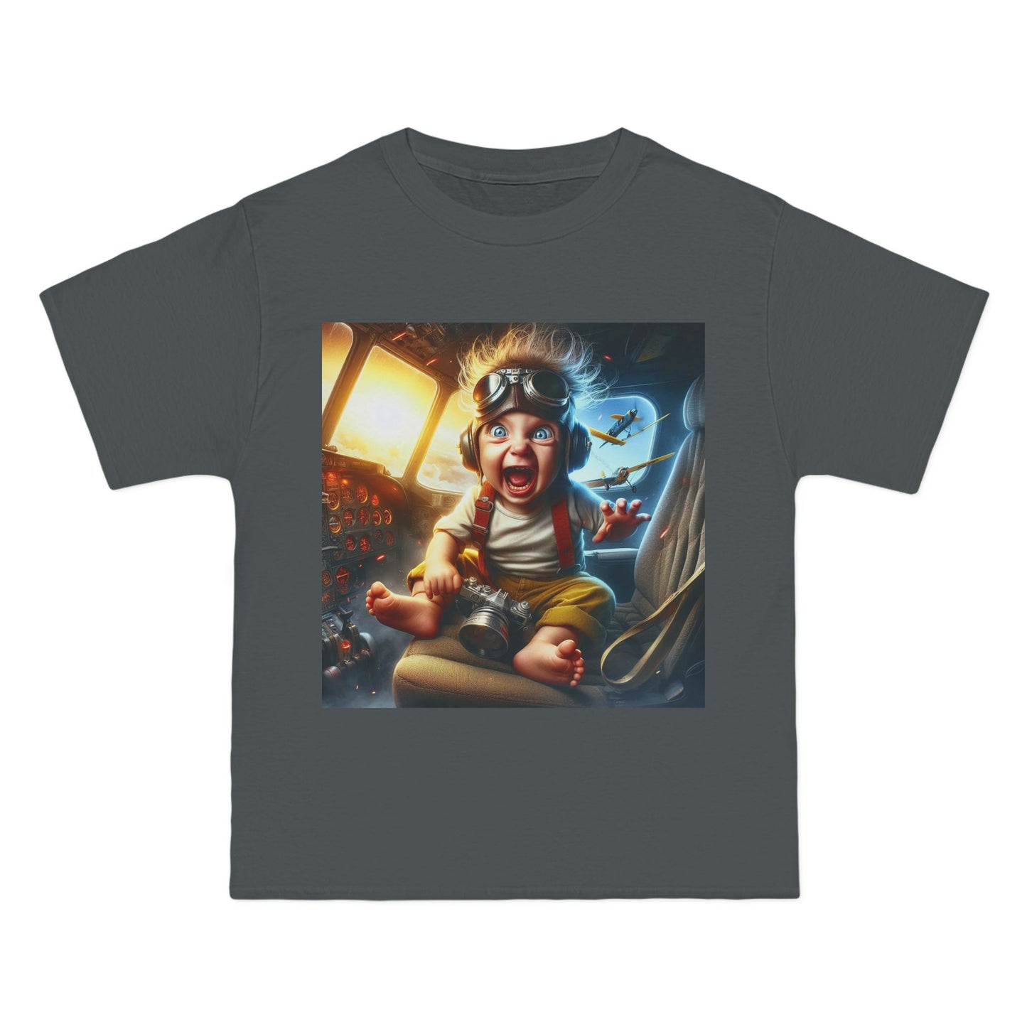 Crazy Pilot Baby T-Shirt