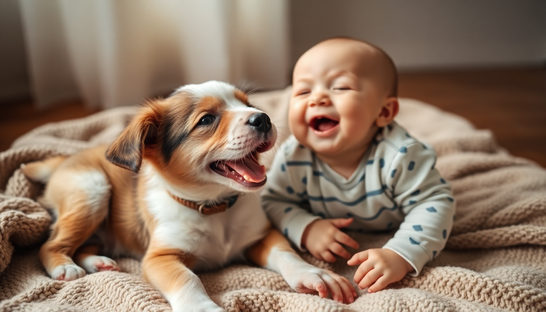 Hilarious Baby and Dog Moments: Parenting and Puppy Antics You Can't Miss