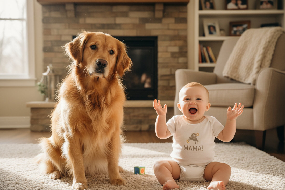 Baby’s First Word and Dog’s Confused Reaction