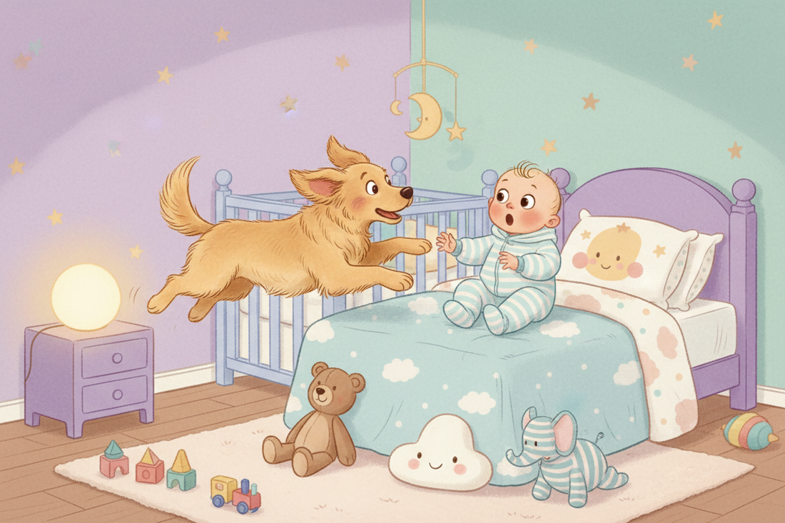 Bedtime Chaos: Dog Won’t Let Baby Sleep