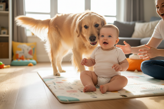 Dog Interrupts Every Baby Milestone Moment