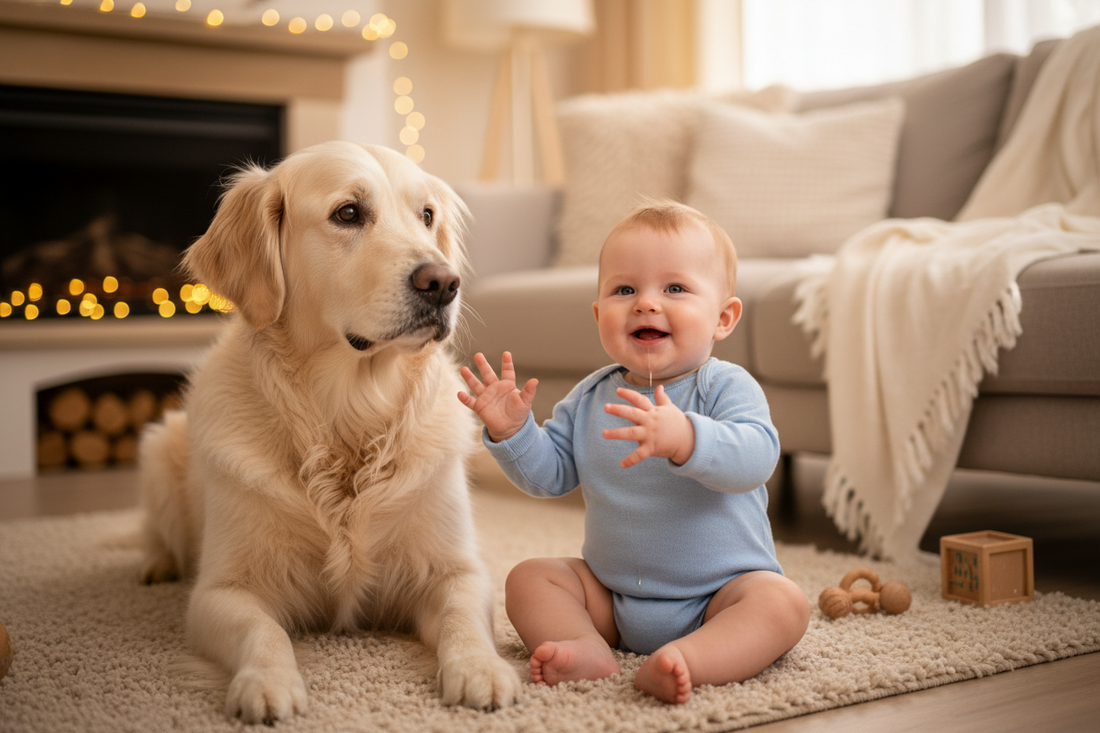 Dog Tries to Understand Baby Language