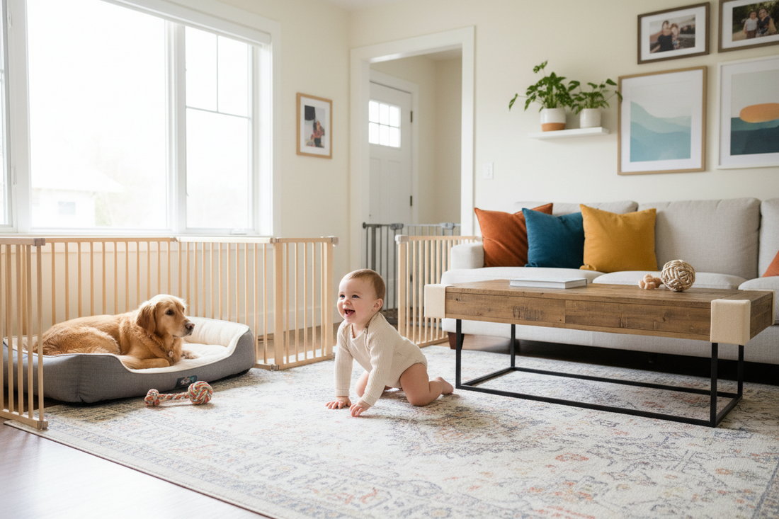 How to Baby-Proof Your Home Without Destroying Your Dog's Life