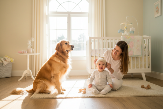 Morning Routine With Baby and Dog