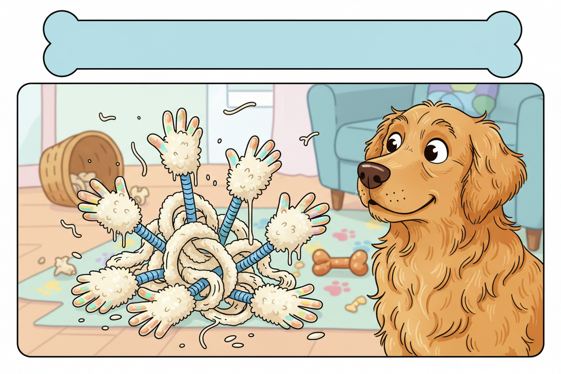 Sticky Hands Meet Dog Fur