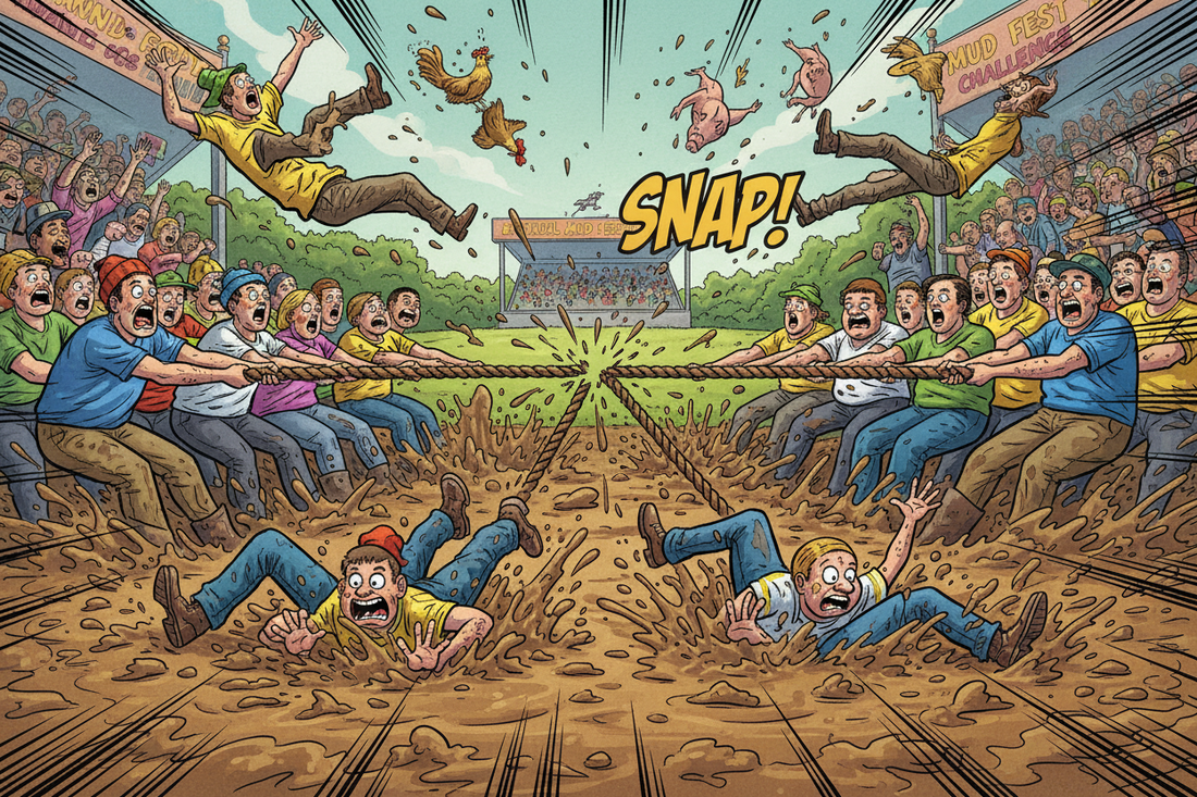 Tug-of-War Gone Wrong