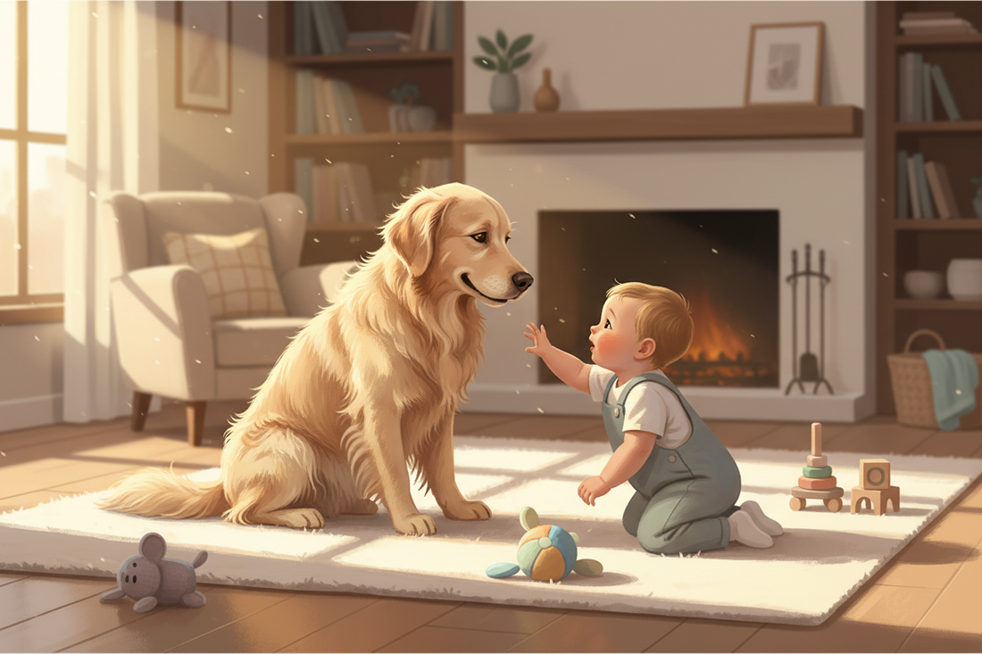 What Babies Teach Dogs About Patience