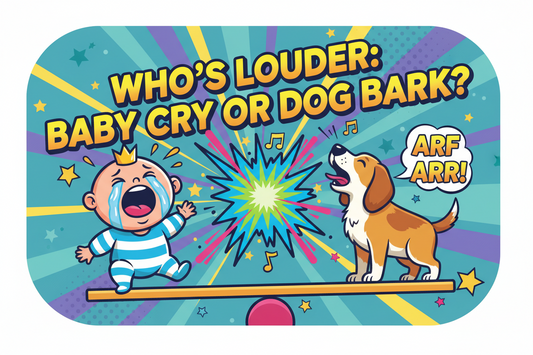 Who’s Louder: Baby Cry or Dog Bark?