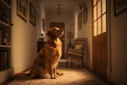 Why Your Dog Waits Outside the Baby's Room Every Night
