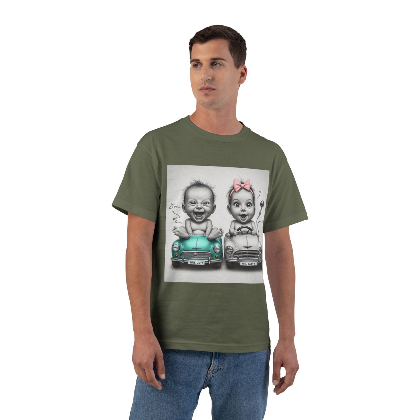Funny Car Babies T-Shirt — Humorous Infant Car Design