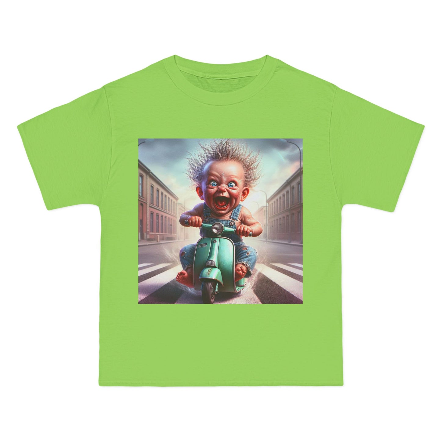 Crazy Baby on a Scooter T-Shirt