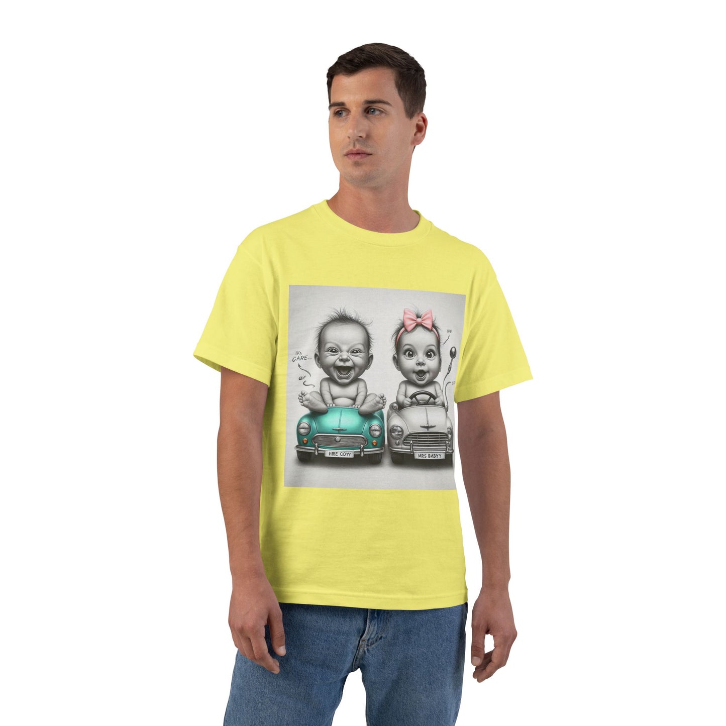 Funny Car Babies T-Shirt — Humorous Infant Car Design