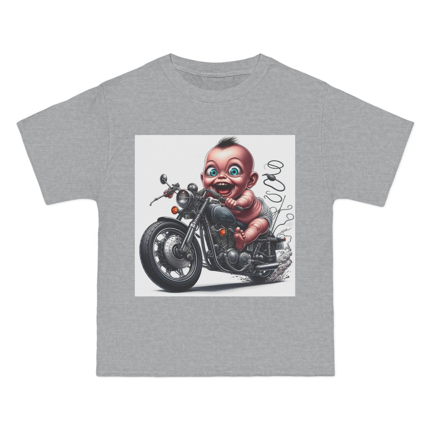 Funny Biker Baby T-Shirt — Cute Motorcycle Infant Tee