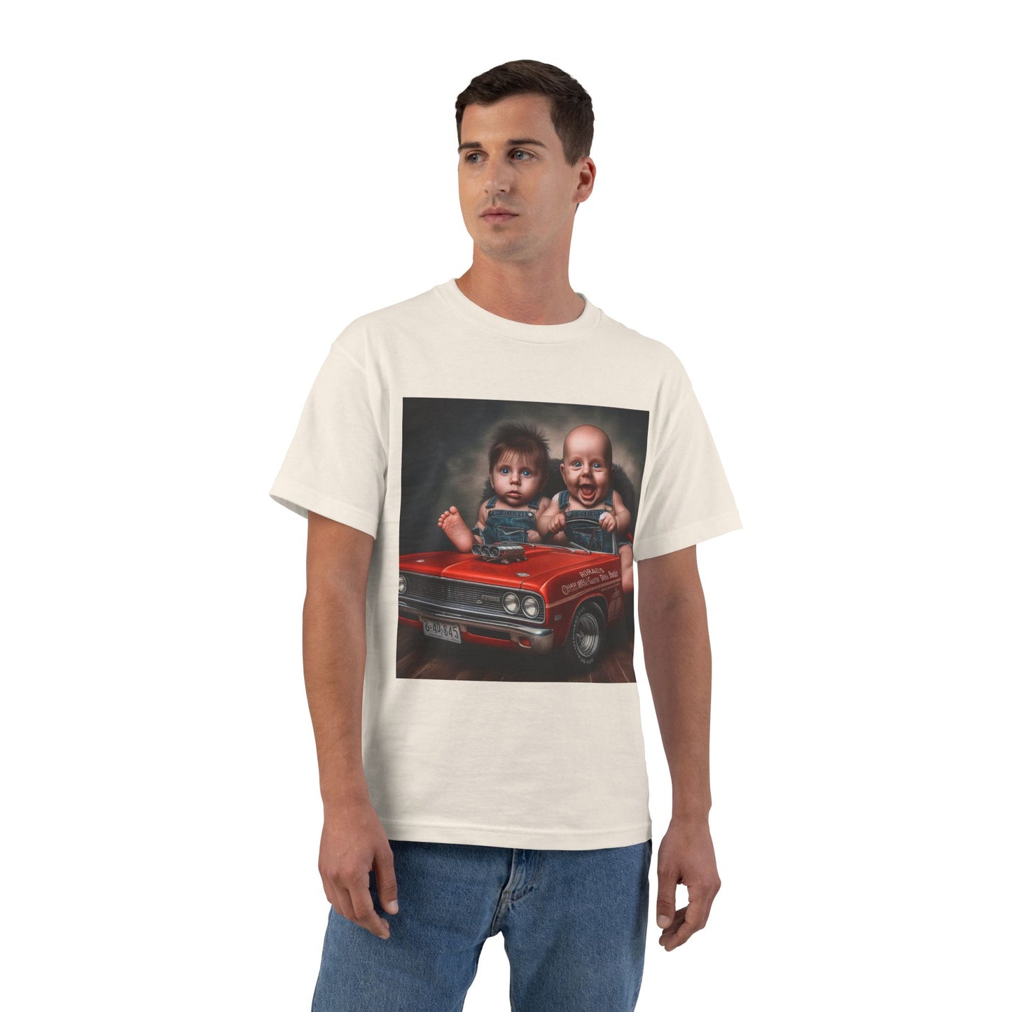 Copy of Copy of Copy of Copy of Copy of Funny Babies Driving Car T-Shirt — Cute Infant Road Trip Graphic Tee