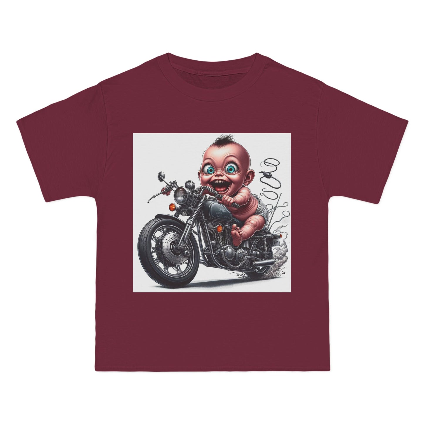 Funny Biker Baby T-Shirt — Cute Motorcycle Infant Tee
