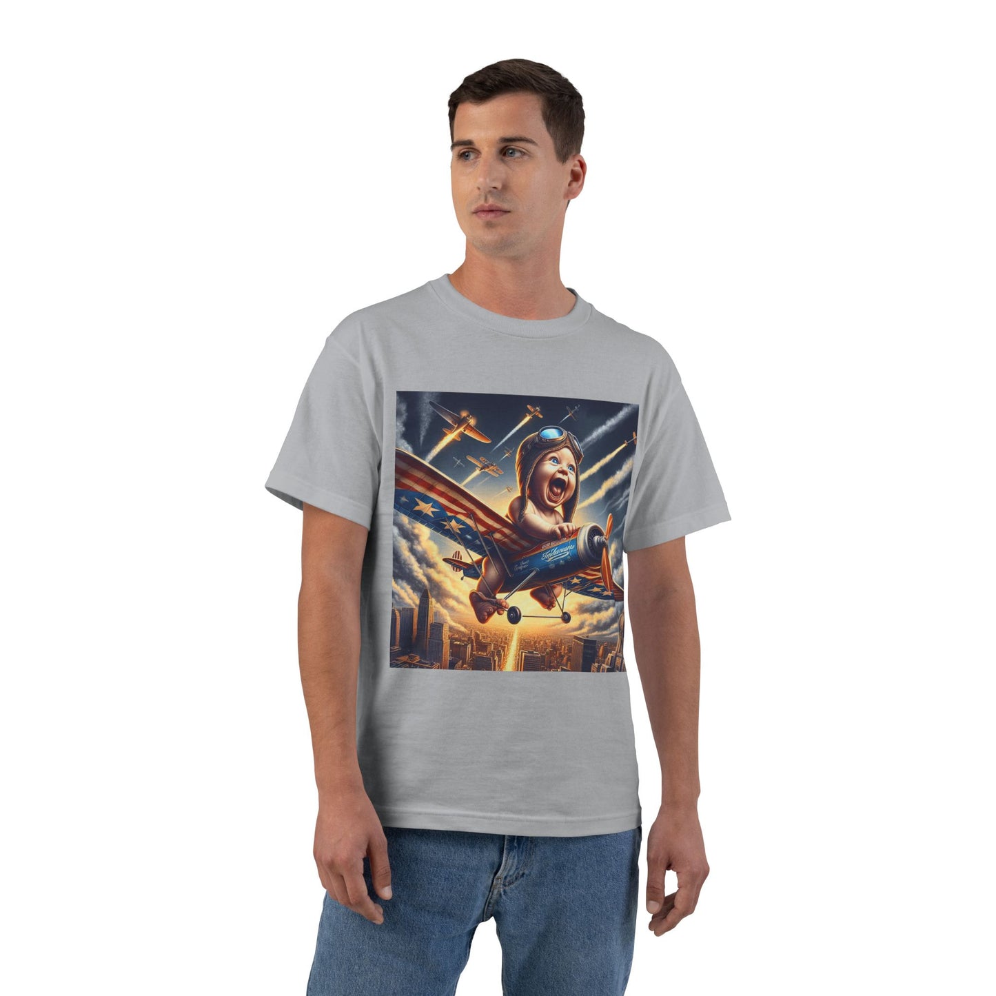 Funny Pilot Baby T-Shirt — Cute Aviation Infant Tee
