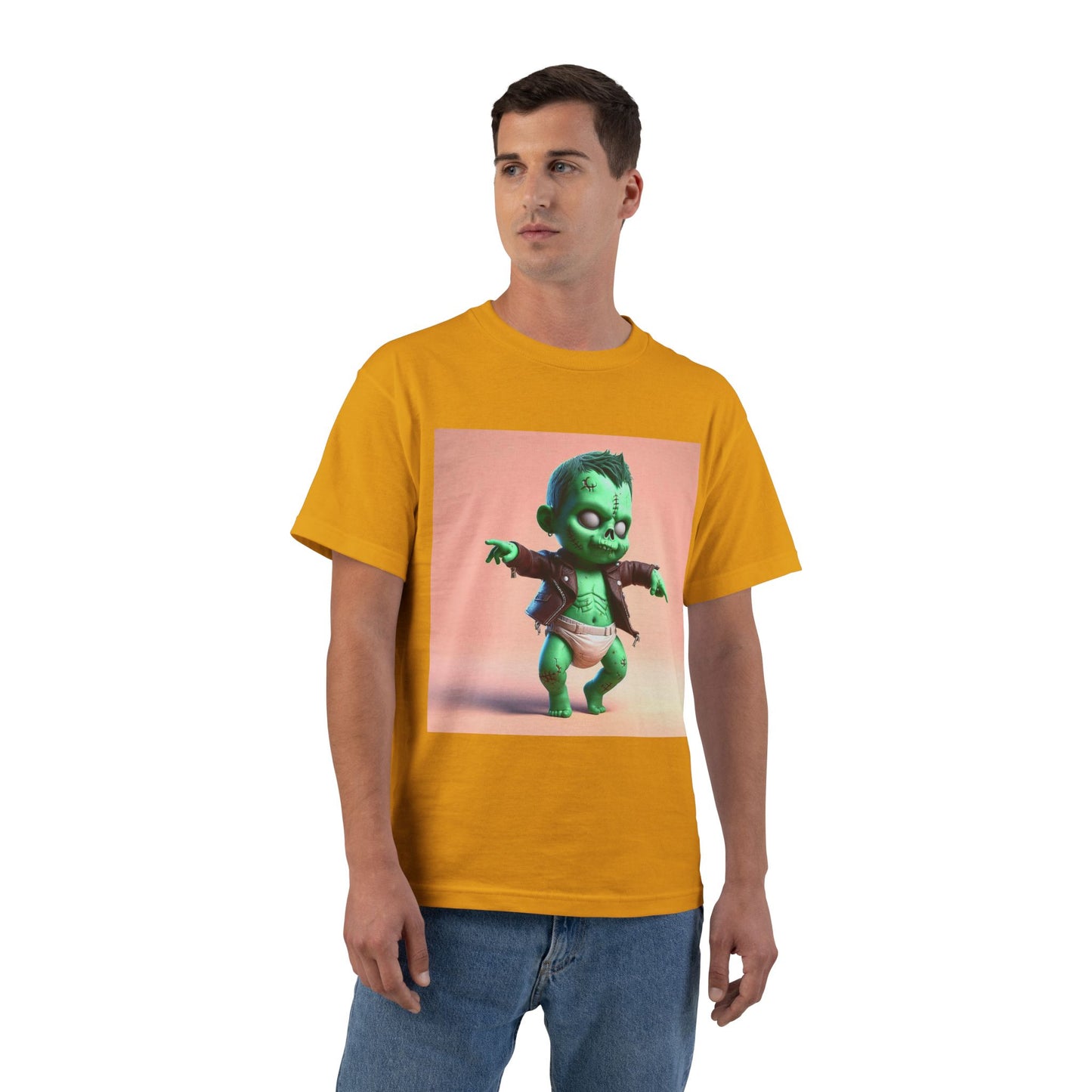 Zombie Diaper Baby T-Shirt — Funny Cute Horror Tee for Fans of Dark Humor
