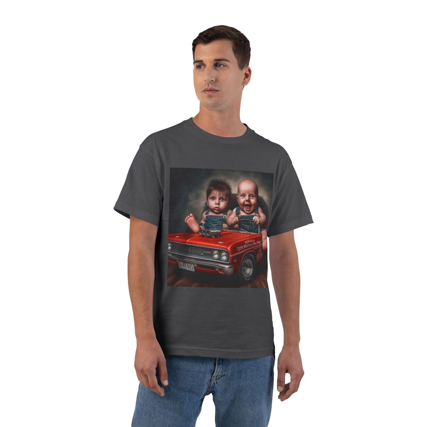 Copy of Copy of Copy of Copy of Copy of Funny Babies Driving Car T-Shirt — Cute Infant Road Trip Graphic Tee