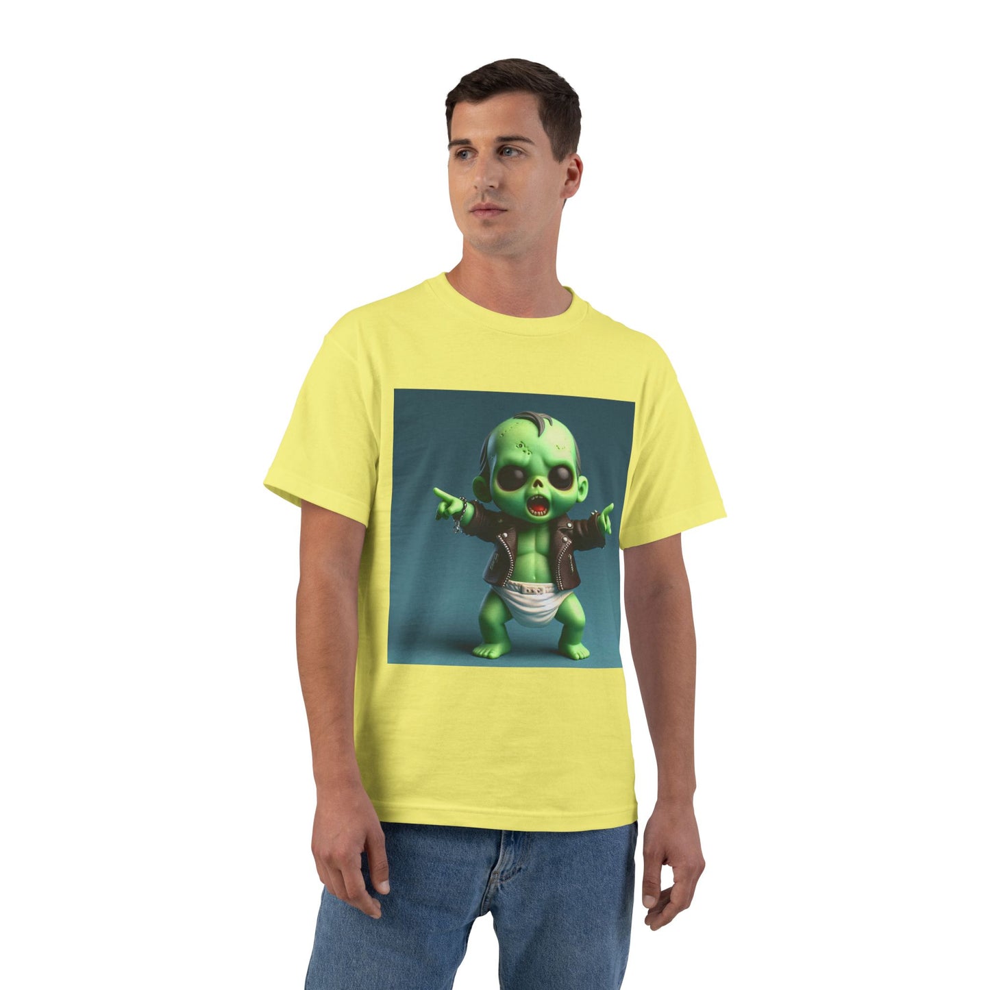 Cute Green Baby Zombie T-Shirt — Baby Zombie Graphic Tee