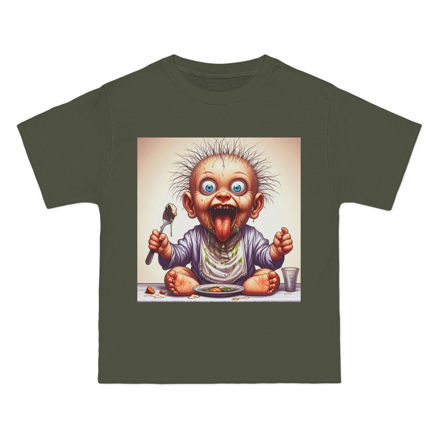 Crazy Baby Eating Breakfast T-Shirt