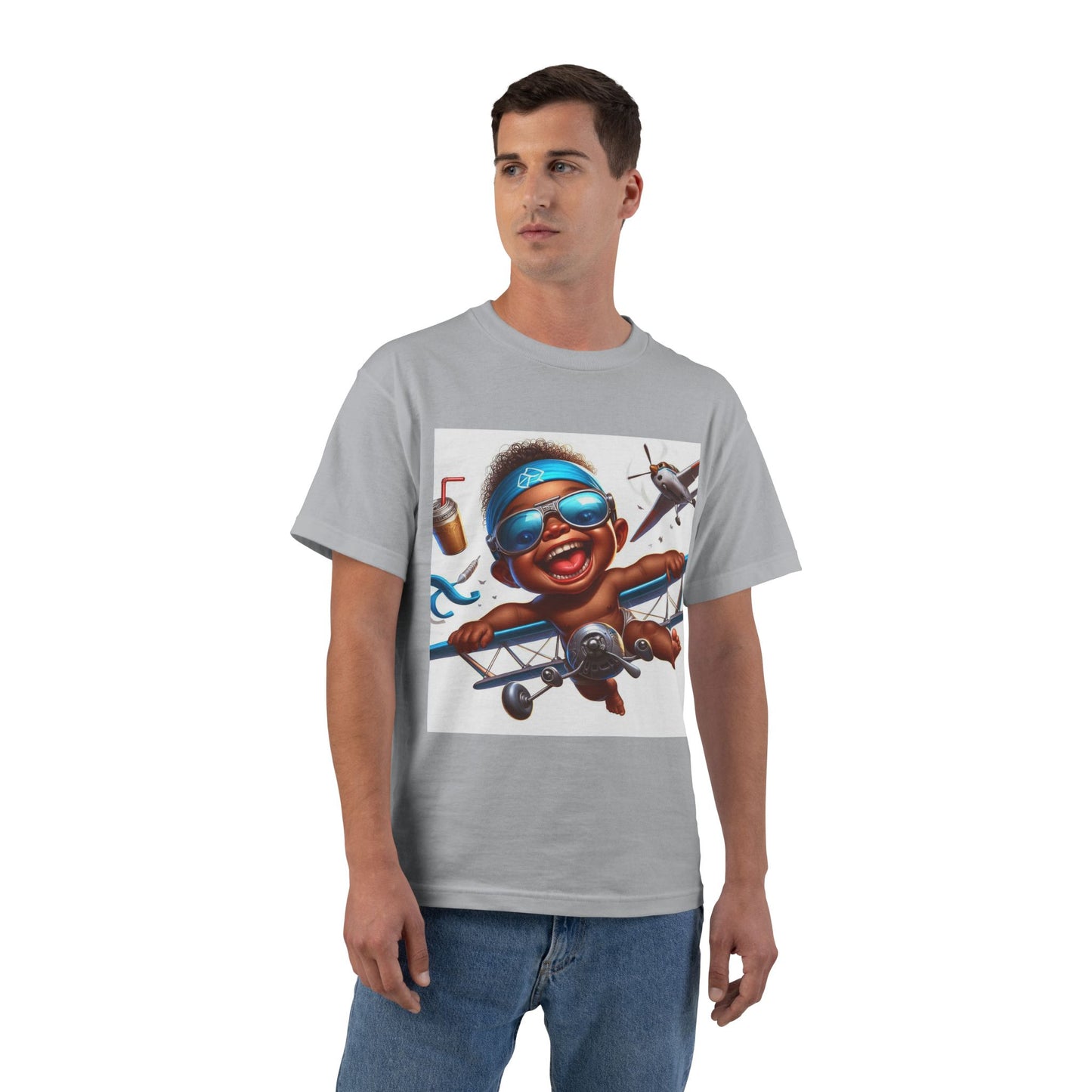 Funny Airplane Baby T-Shirt