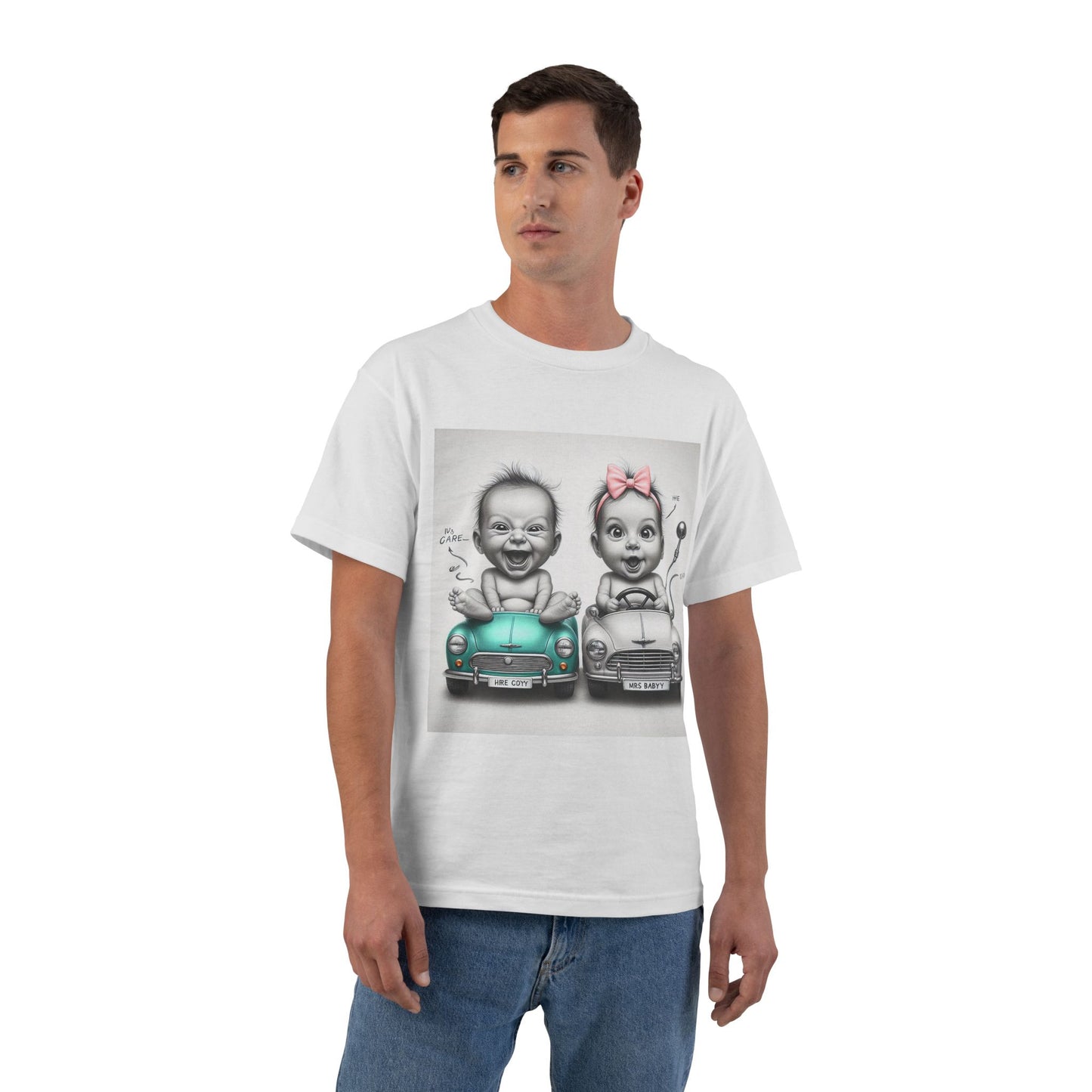 Funny Car Babies T-Shirt — Humorous Infant Car Design