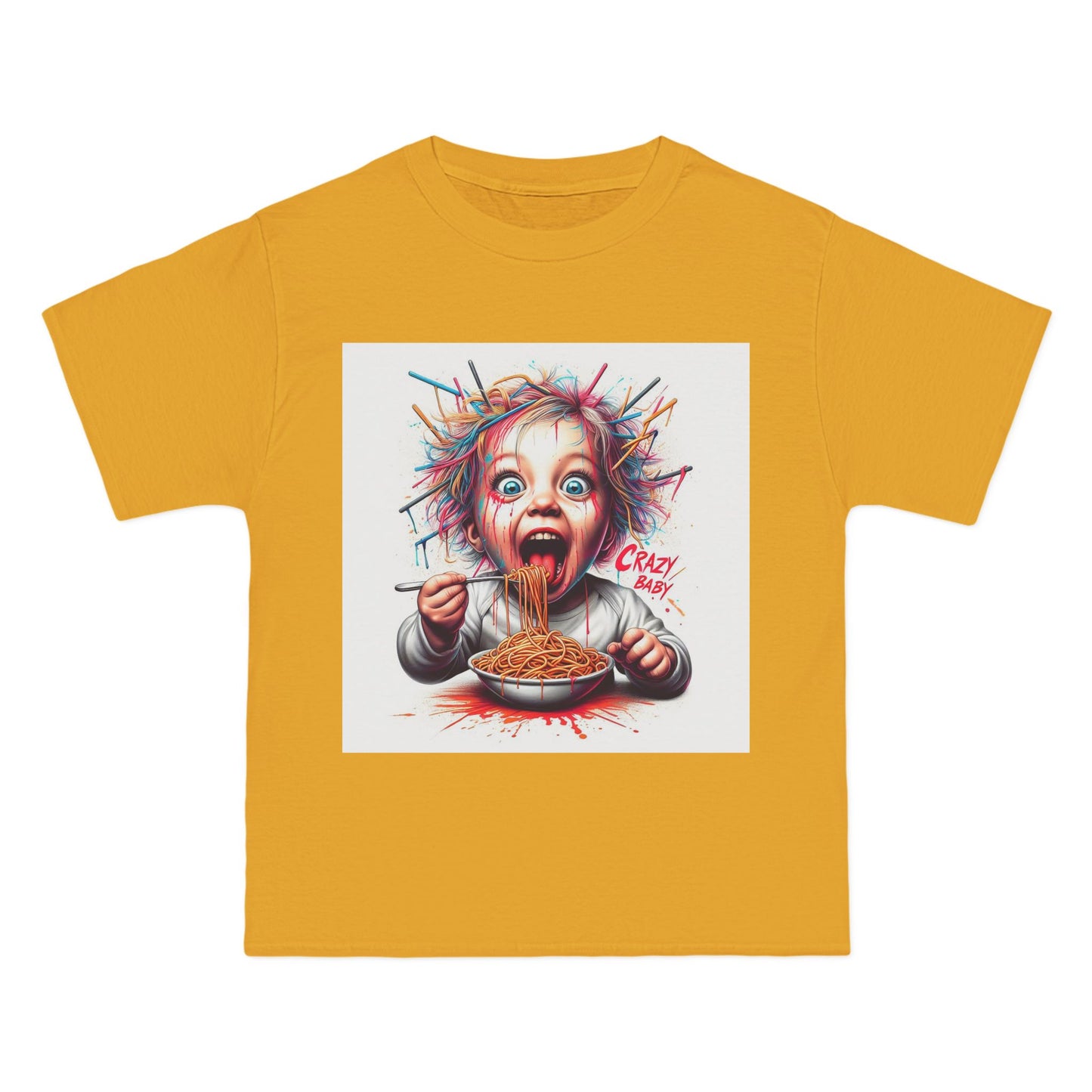 Crazy Baby Eating Sketti T-Shirt
