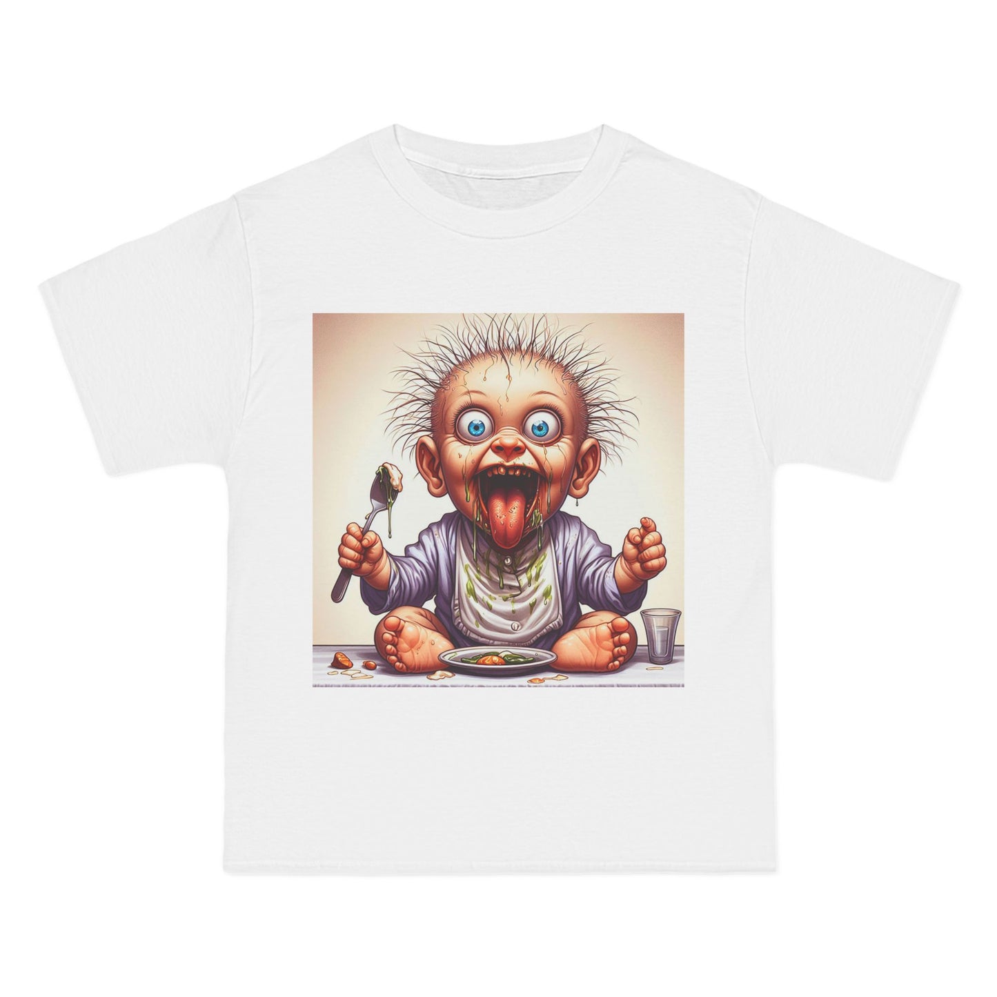 Crazy Baby Eating Breakfast T-Shirt