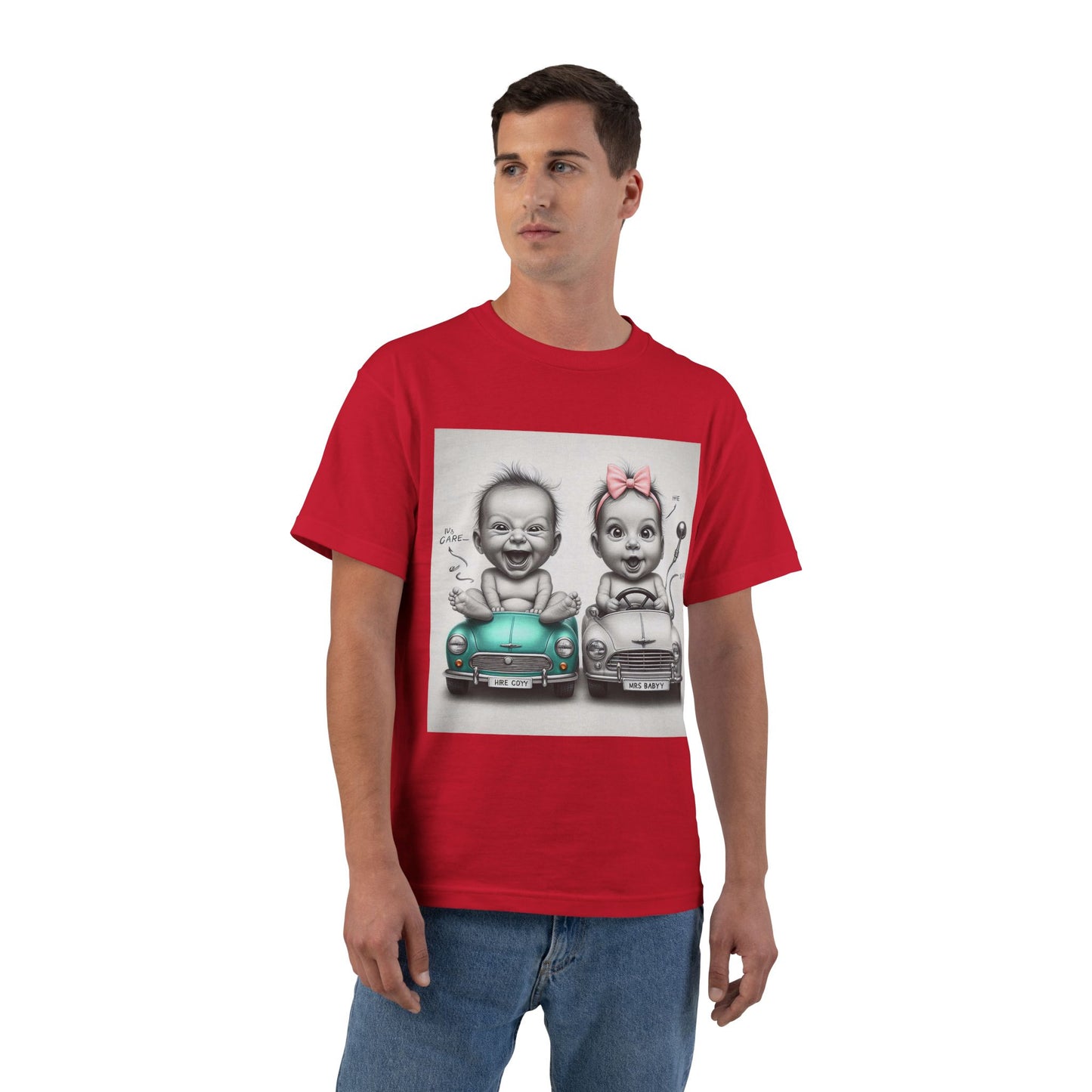 Funny Car Babies T-Shirt — Humorous Infant Car Design