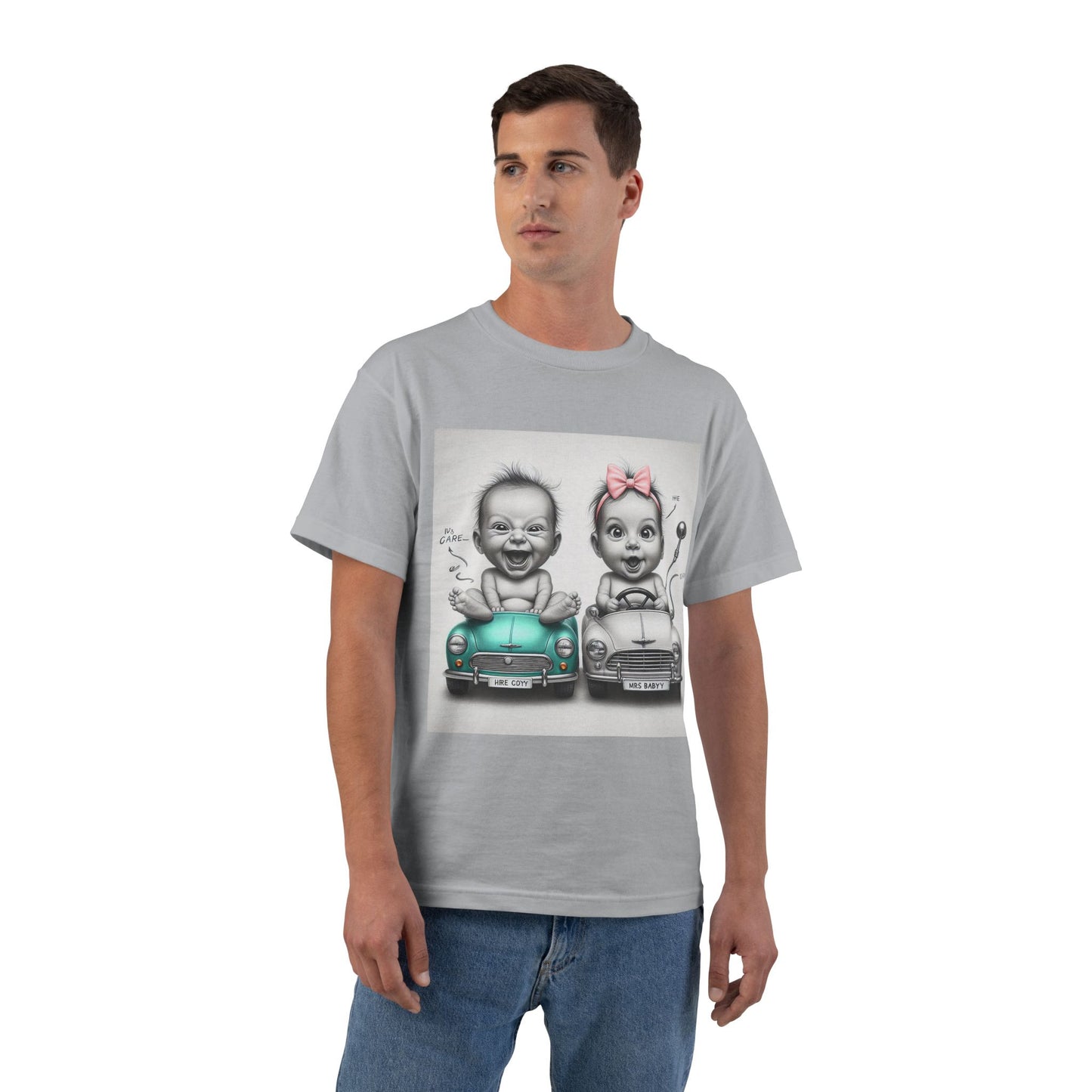Funny Car Babies T-Shirt — Humorous Infant Car Design