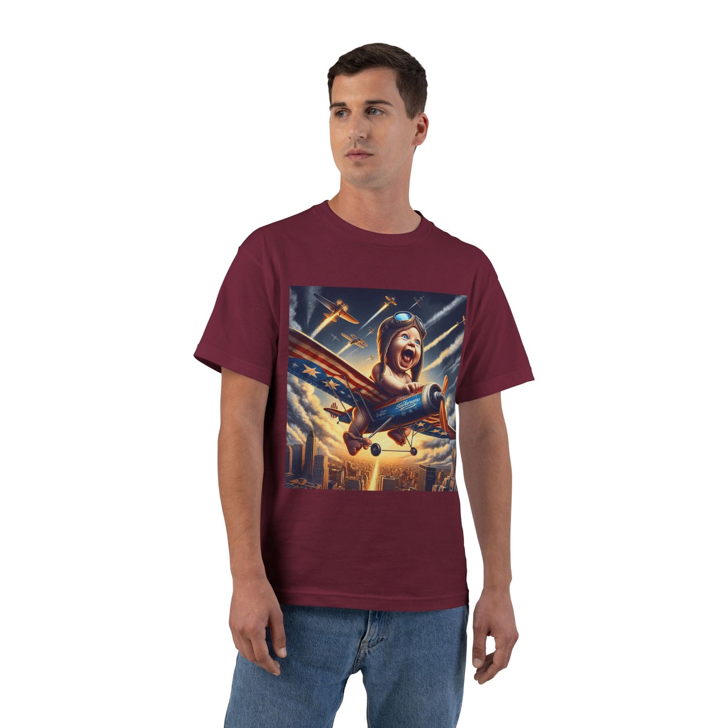 Funny Pilot Baby T-Shirt — Cute Aviation Infant Tee
