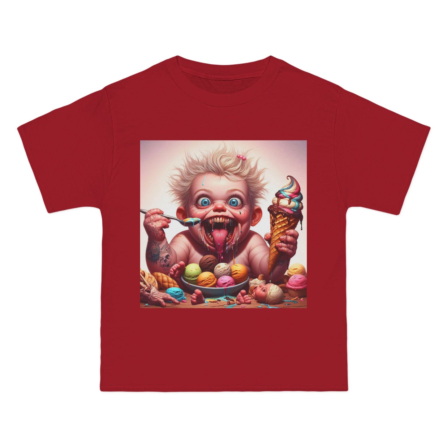 Crazy Baby T-Shirt — Playful Graphic Tee for New Parents & Baby Shower Gifts