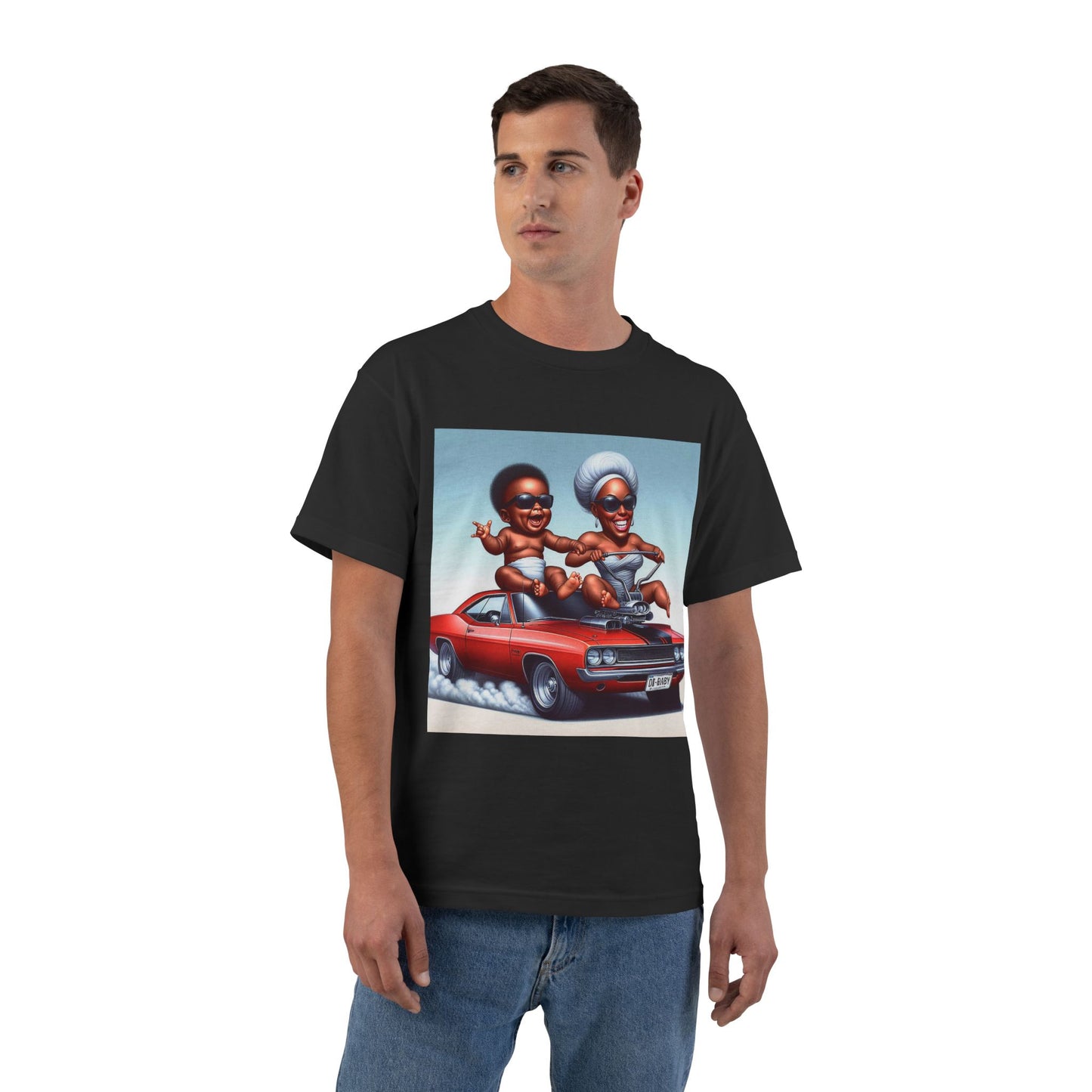 Funny Babies Driving Car T-Shirt
