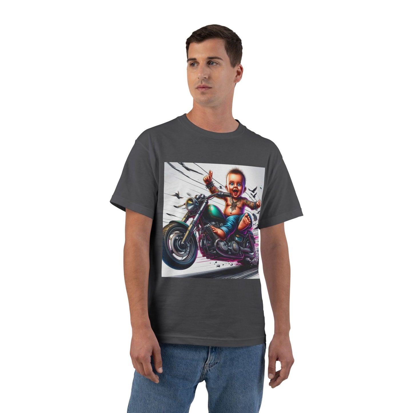 Crazy Biker Baby T-Shirt
