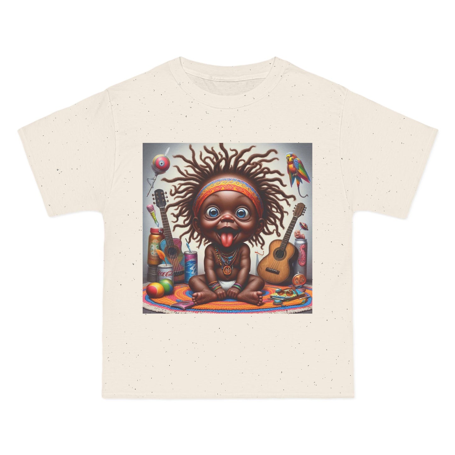 Crazy Guitar Baby T-Shirt — Funny Retro Music Tee