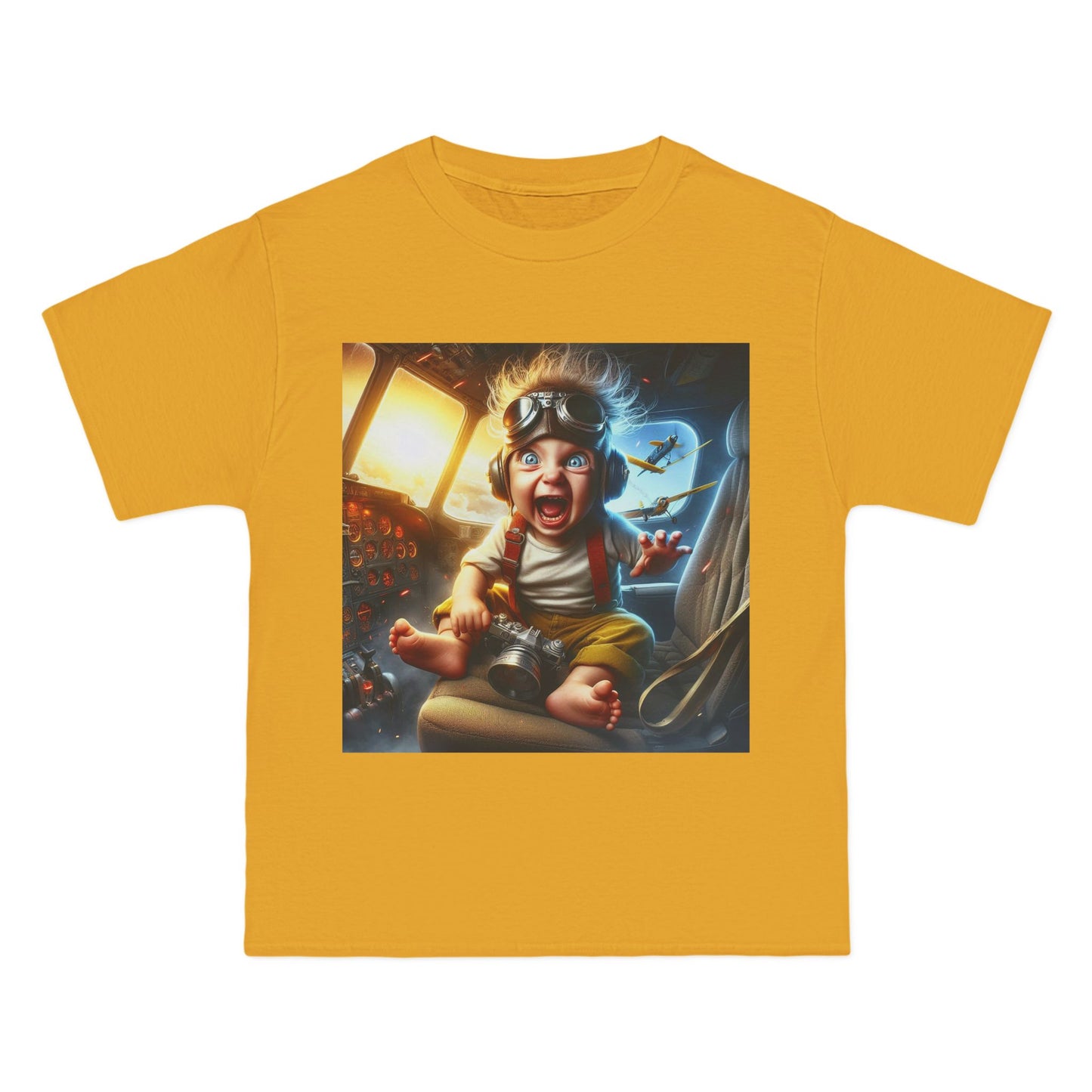Crazy Pilot Baby T-Shirt