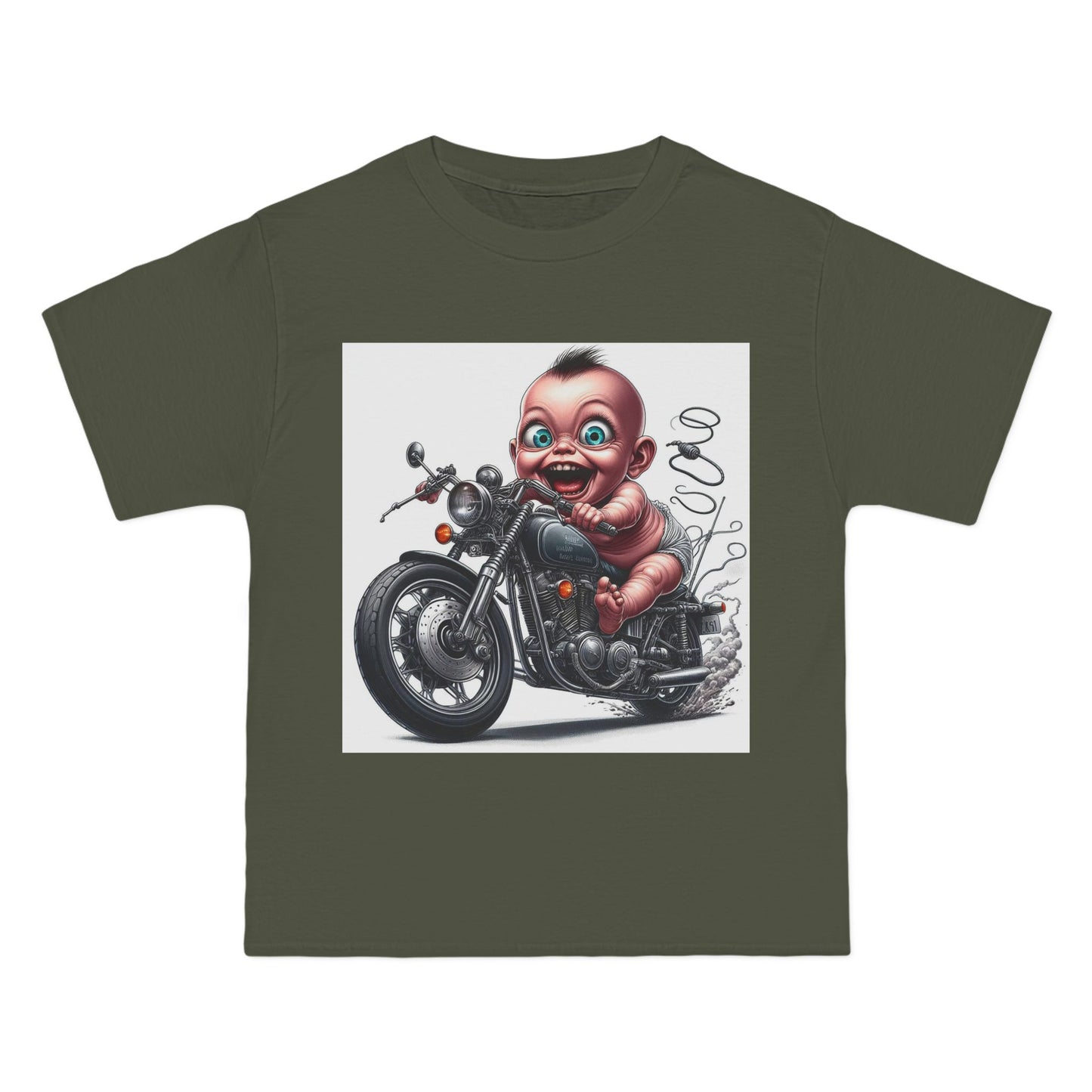 Funny Biker Baby T-Shirt — Cute Motorcycle Infant Tee