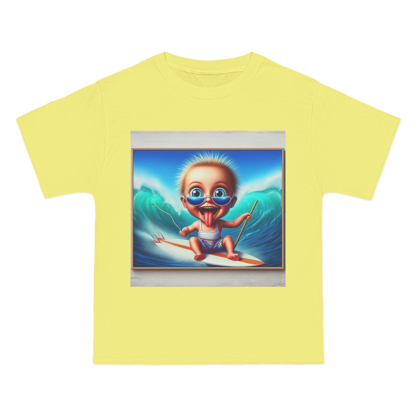 Crazy Surfer Baby T-Shirt — Retro Surf Graphic Tee for Kids