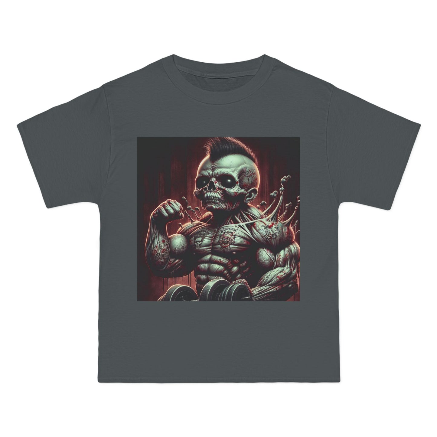 Zombie Muscle Baby T-Shirt — Cute Scary Infant Zombie Graphic Tee