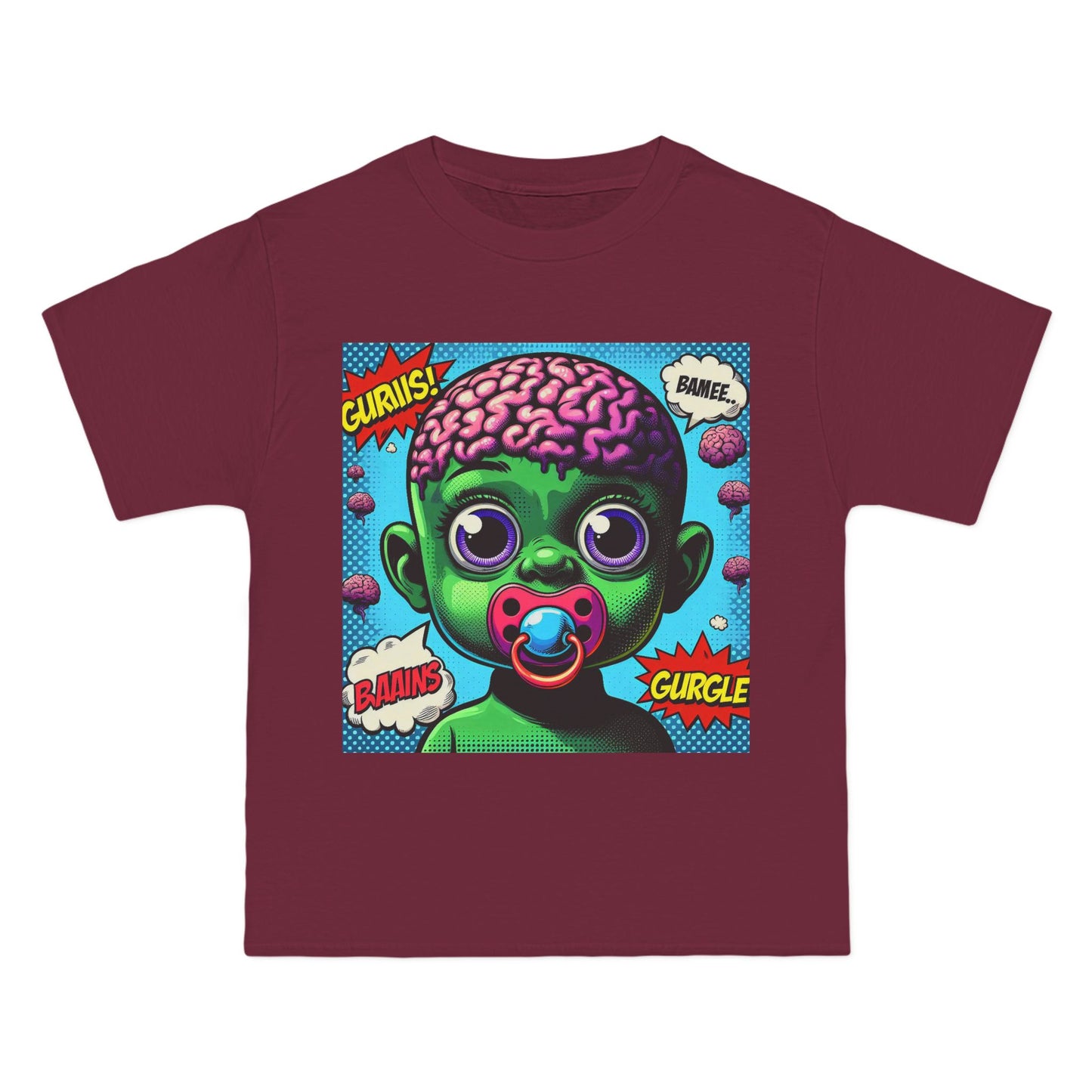 Zombie Baby Brain Pacifier T-Shirt
