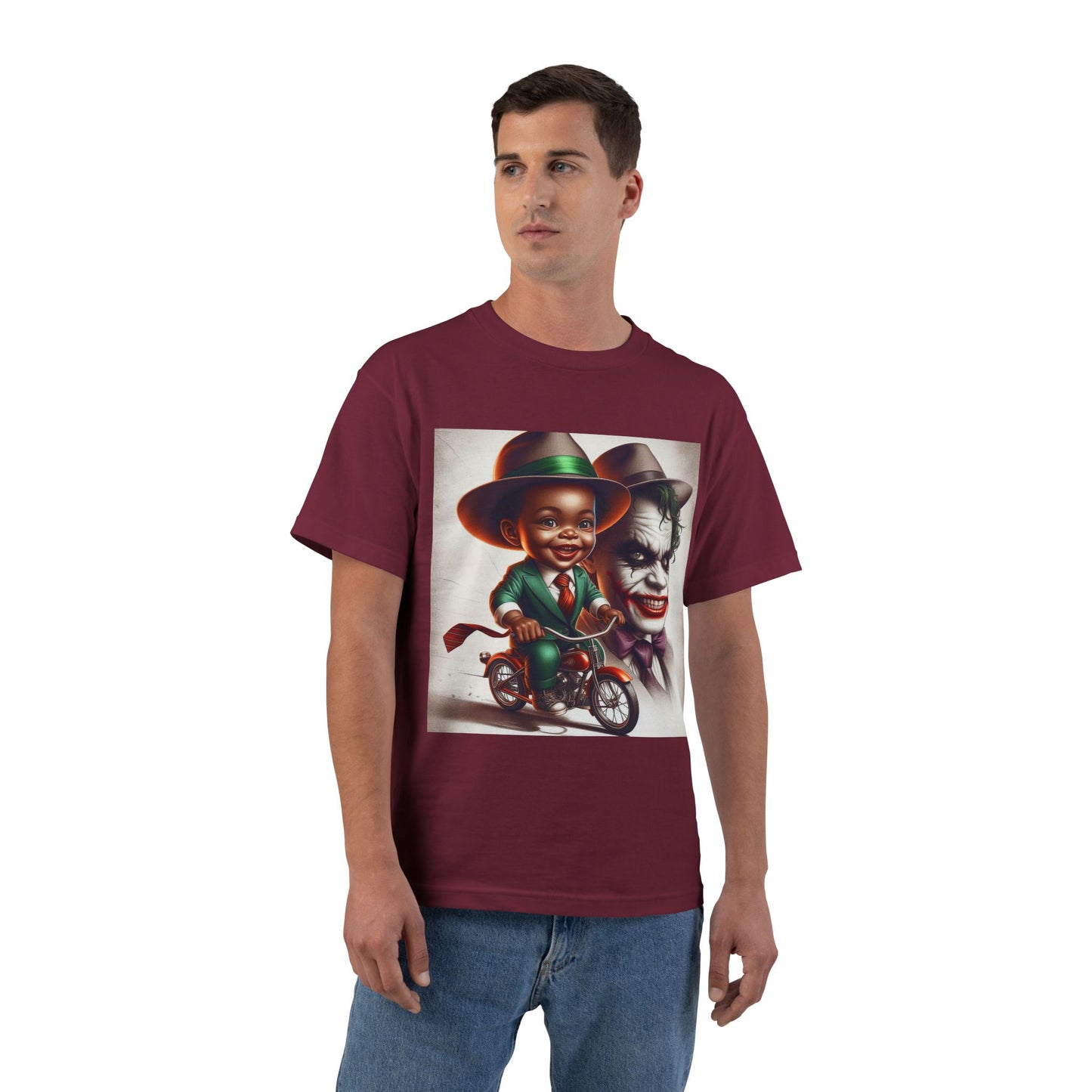 Funny 'Baby on a Bike' T-Shirt — Cute Cycling Baby Graphic Tee