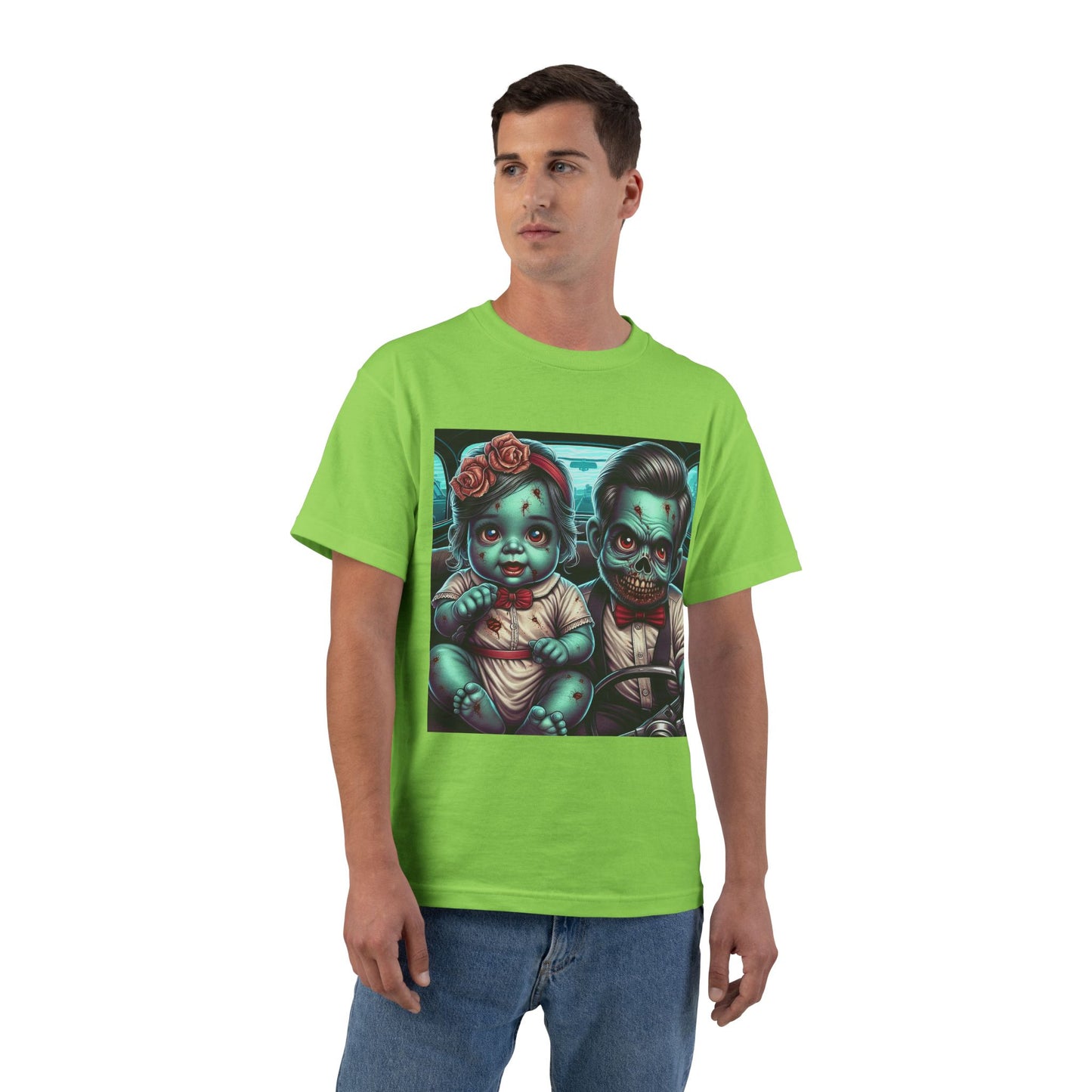 Zombie Babies Driving T-Shirt — Cute Creepy Graphic Tee
