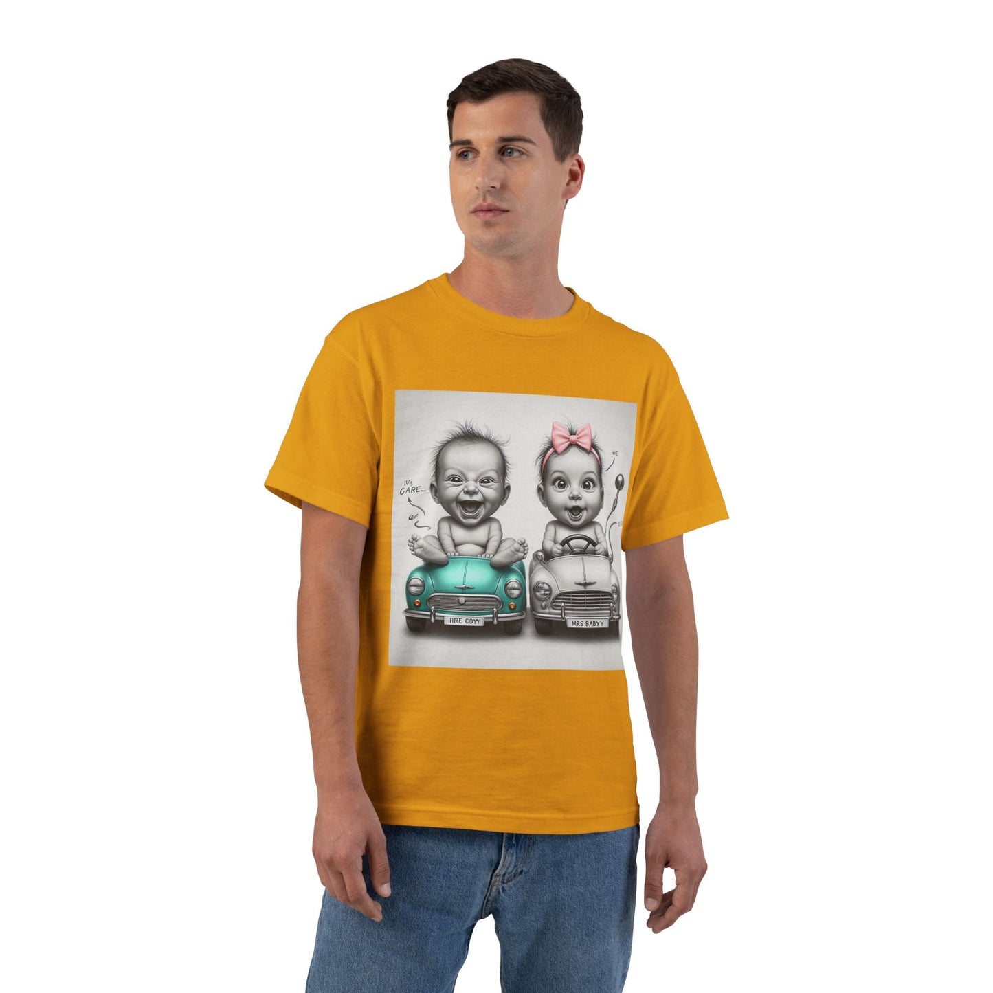 Funny Car Babies T-Shirt — Humorous Infant Car Design
