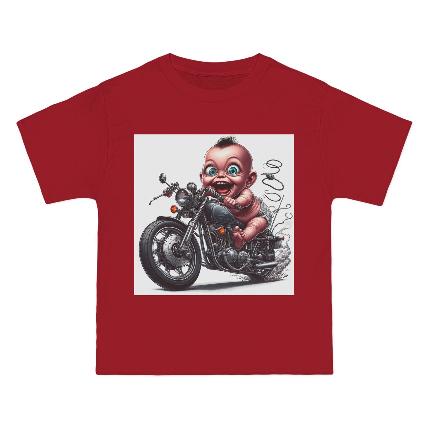 Funny Biker Baby T-Shirt — Cute Motorcycle Infant Tee