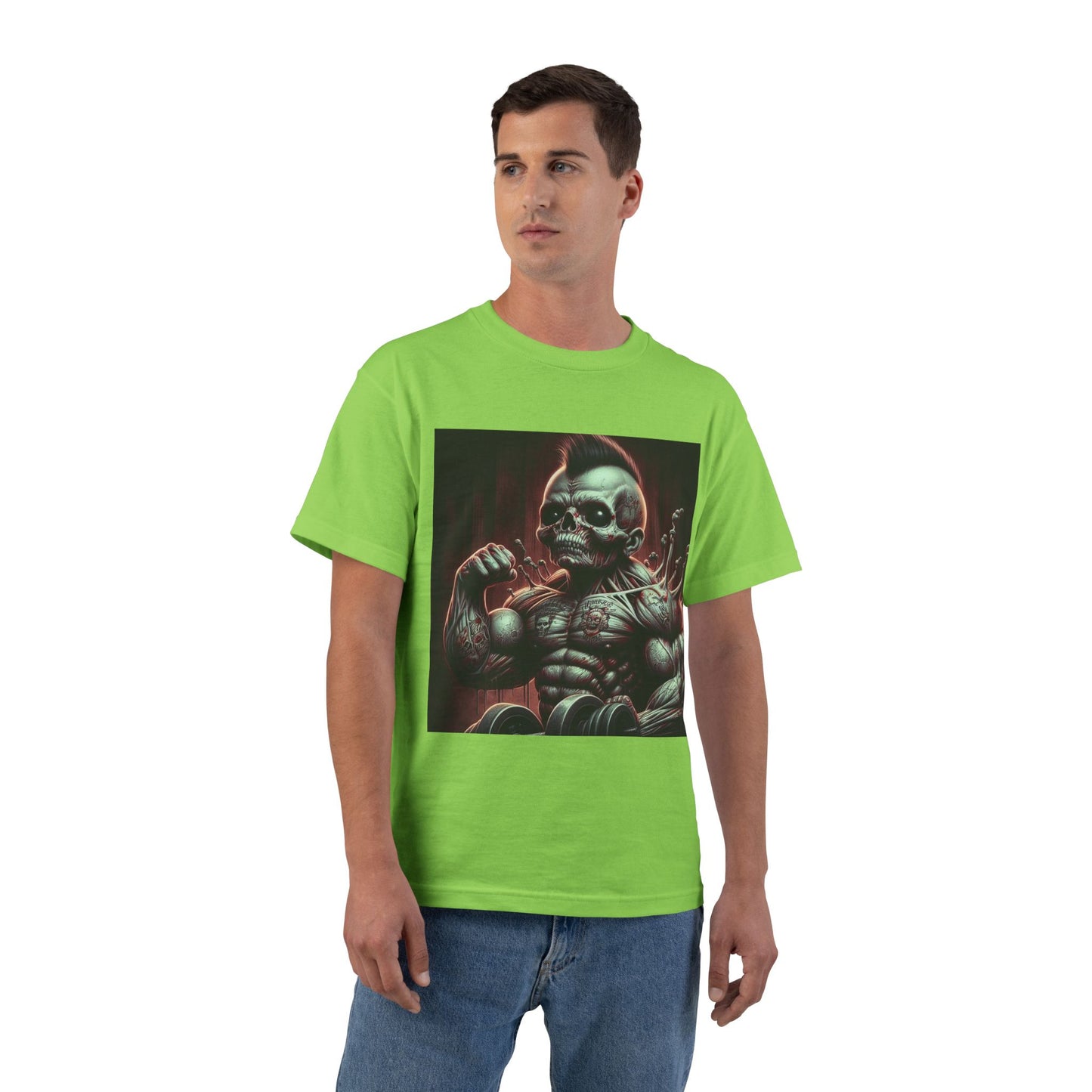 Zombie Muscle Baby T-Shirt — Cute Scary Infant Zombie Graphic Tee