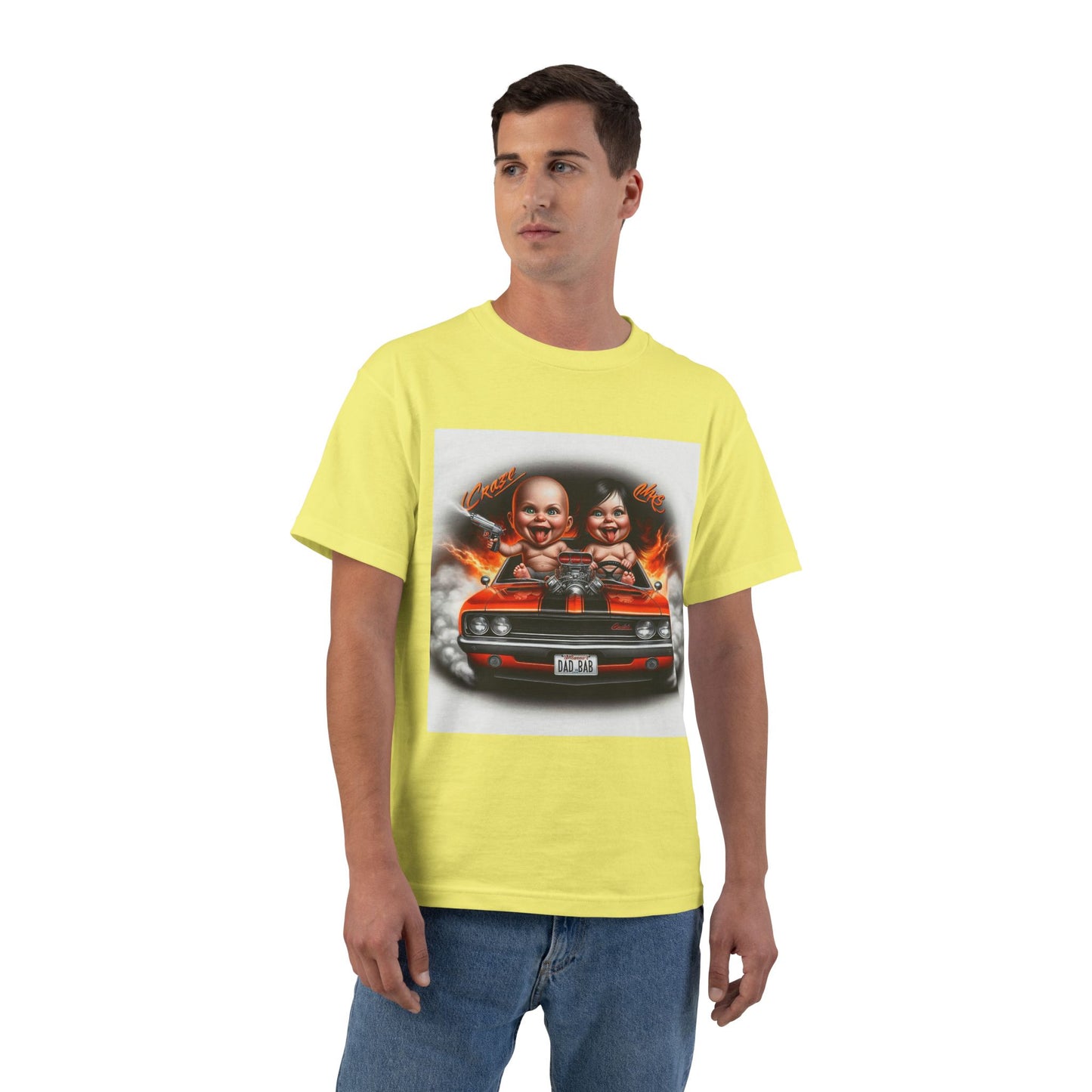 Funny Babies Driving Car T-Shirt