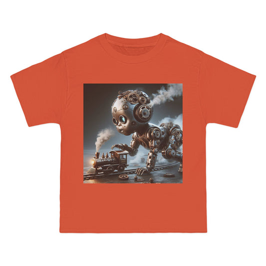 Steampunk Robot Baby T-Shirt — Funny Retro Mechanical Infant Tee