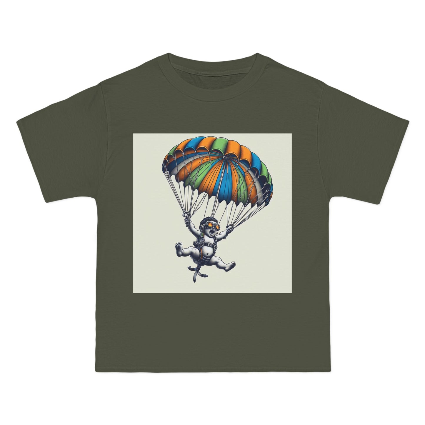 Parachute Baby T-Shirt — Cute Infant Paratrooper Design